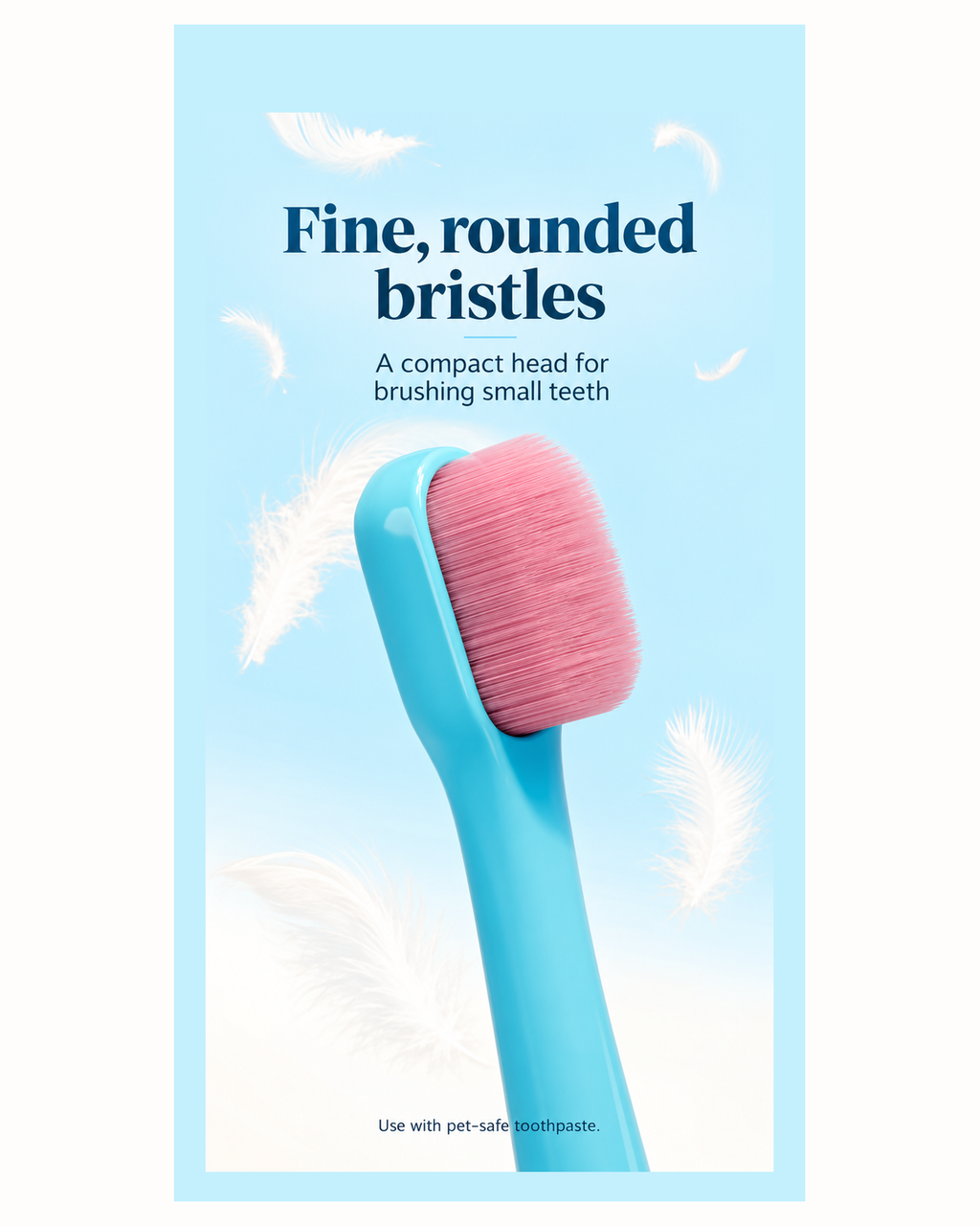 Small Head Pet Toothbrush