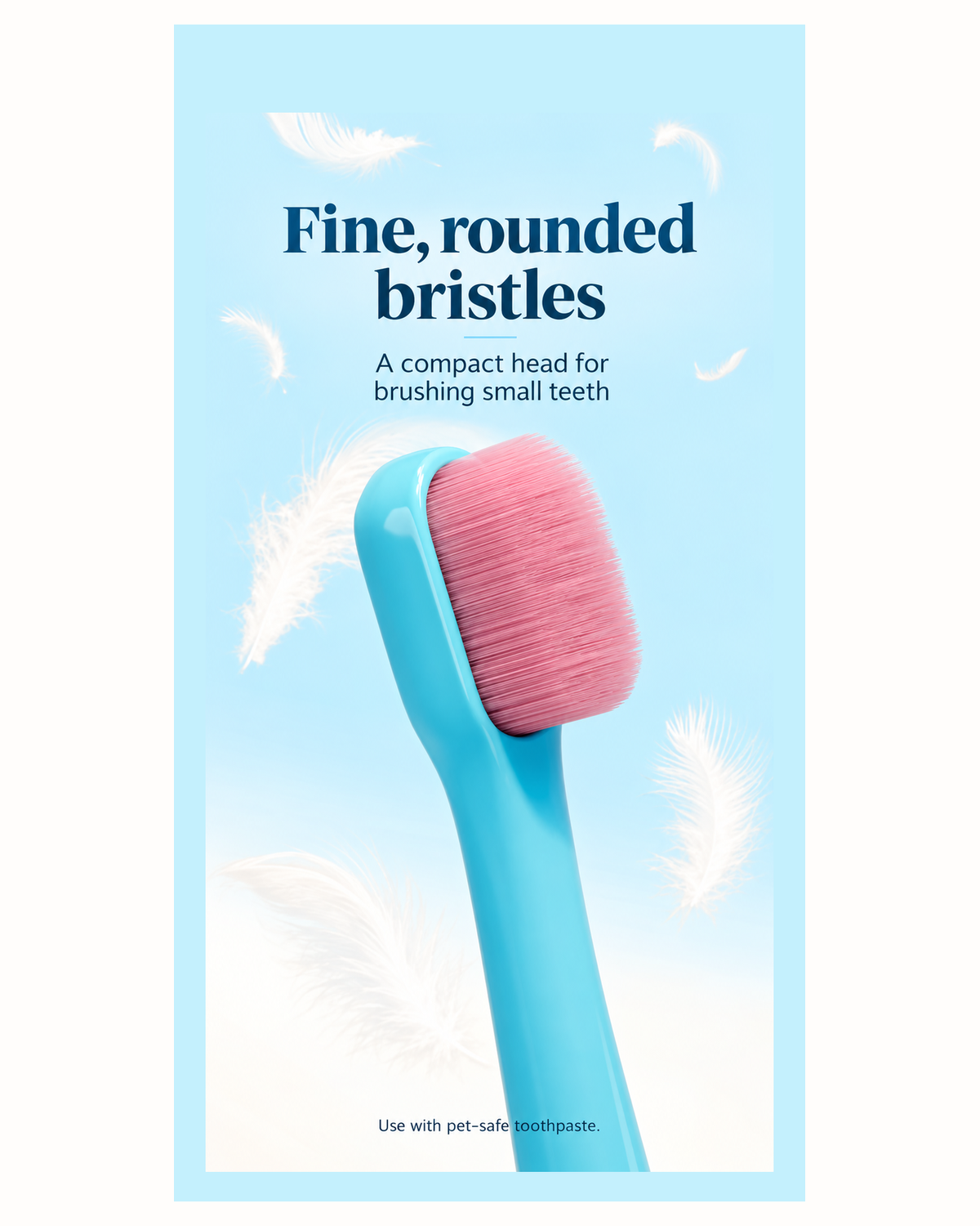 Small Head Pet Toothbrush